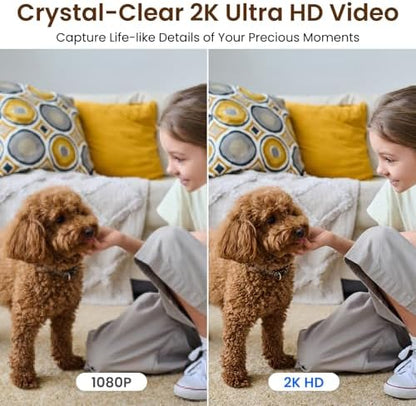 GALAYOU Indoor Cameras for Home Security in 2K, G2 4Pack
