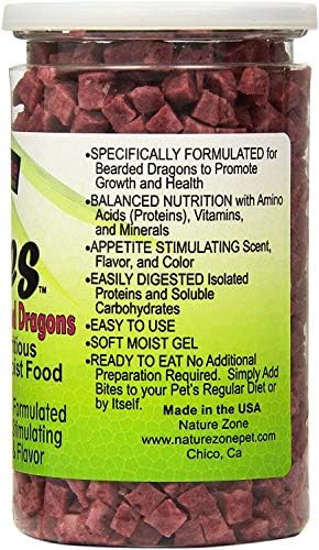 Nature Zone Nutri Bites for Bearded Dragons 9 oz - Pack of 2