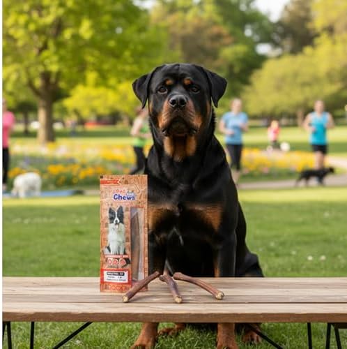 12" Monster Bully Sticks (3-Pack, 90g Each) Ultra Thick | 100% Natural Grass-Fed Beef Dog Chews, Odor-Free | Long Lasting Treats for Large Dogs & Extreme Aggressive Chewers | High Protein