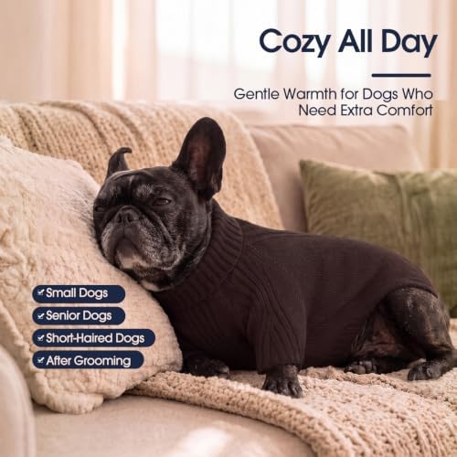 IECOii Great Dane Sweater,Extra Large Dog Sweaters for Giant Breed Dogs 4XL