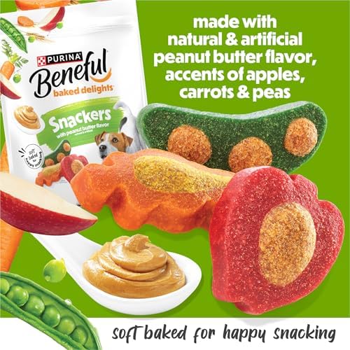 Beneful Purina Baked Delights Snackers Dog Treats, 36 oz