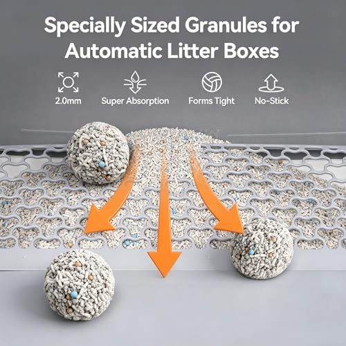 Meowant Mixed Cat Litter Fast Clumping, 5-in-1 Bentonite Tofu Cat Litter