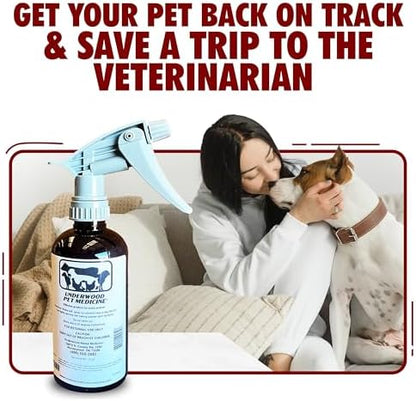 Pet Wound Care Spray with Trigger, Animal Wound Cleaner, 16 oz, No-Sting