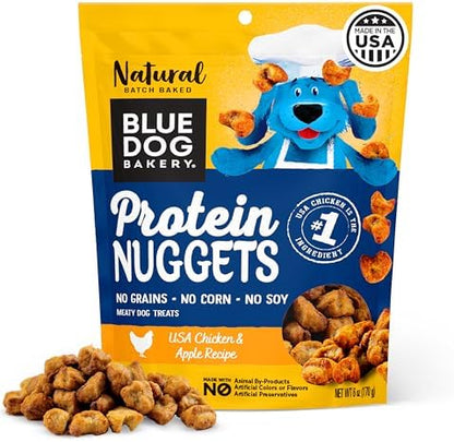 Blue Dog Bakery, Protein Nuggets Chicken, Small Dog Treats, 6oz 1pk