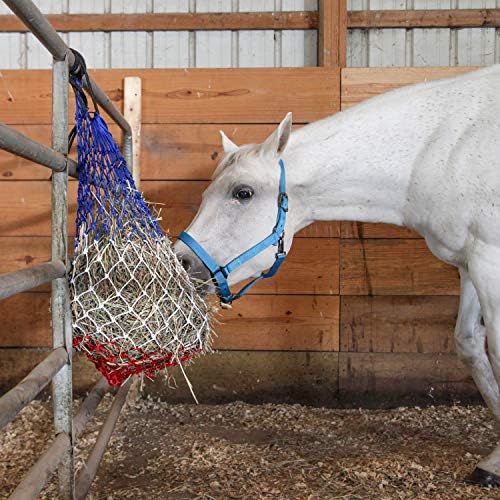 Majestic Ally Hay Net, Set of 2, Length - 54”, Holes 3"x3" for Horses