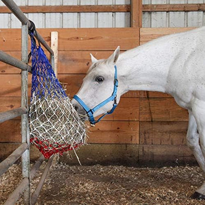 Majestic Ally Hay Net, Set of 2, Length - 54”, Holes 3"x3" for Horses