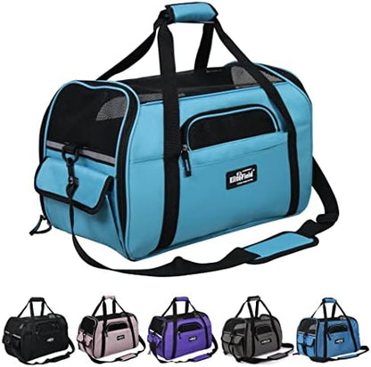 EliteField Soft-Sided Pet Carrier for Cats & Small Dogs (3-Year Warranty)