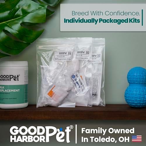 Good|Harbor Pet | Canine AI Artificial Insemination Dog Breeding Kit - Sizes: (Small), Med, & XLarge Breed