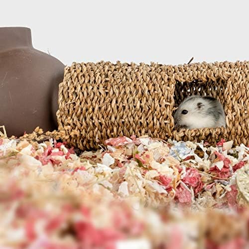 Niteangel Creative & Composable Hamster Tunnel: Edible Seagrass & DIY Tube