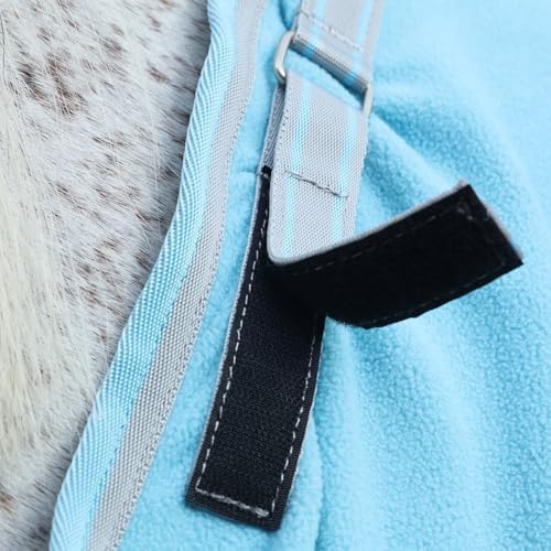 LEAFOREST Horse Fleece Blanket Exercise Cooler Liner Soft Moisture Wicking