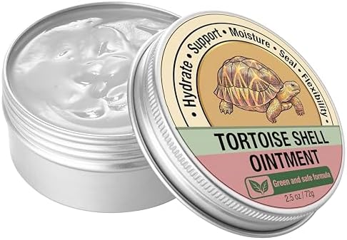 Tortoise Shell Conditioner for Polish Cleaner - Tortoise Shell Balm Wax Restore Shine Repair Care for Sulcata, African Spurred, Russian, Hermann's 2.6 Oz