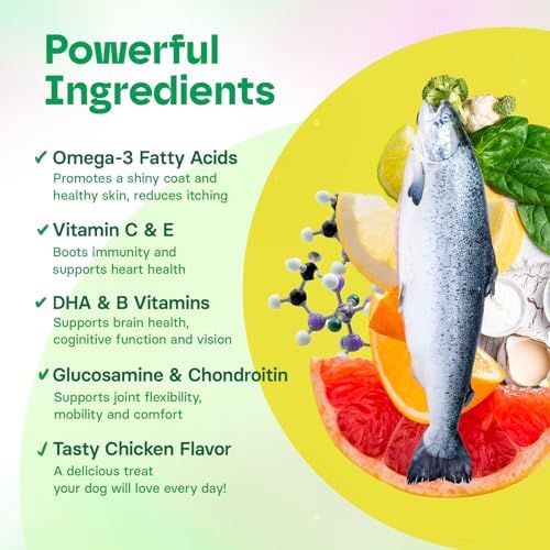 8-in-1 Advanced Multivitamin for Dogs - Chicken Soft Chews - 60 Count