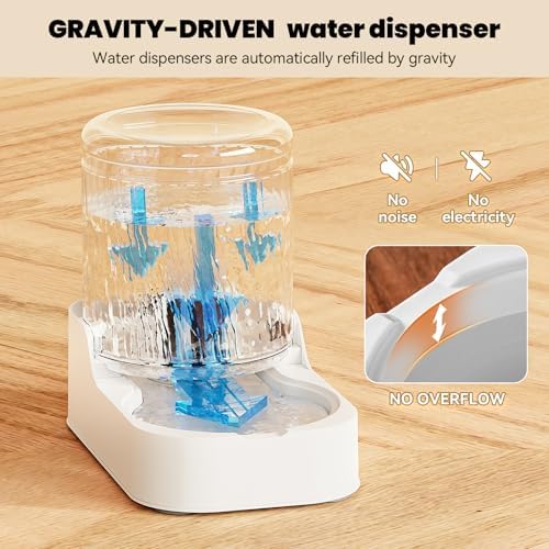 JUNSPOW Automatic Cat Water Dispenser Dogs (Bowl not Included)