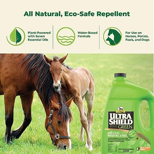 Absorbine UltraShield Green Natural Insect Repellent, 128 fl oz Gallon
