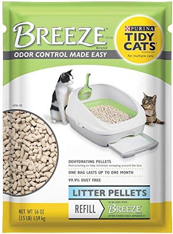 Tidy Cats Breeze Zeolite Pellet, 3.5 Pound (Pack of 1)