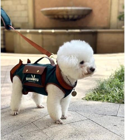 Wakytu Dog Lift Harness Dog Carrier Sling for Small Dogs & Cats,XS