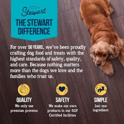Stewart Freeze Dried Dog Treats, 100% Chicken Liver, 3 oz Tub