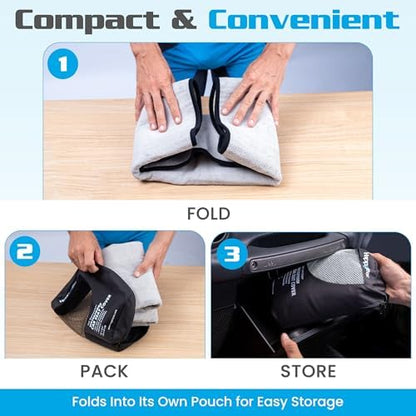 HAPPEGEAR Happeseat Waterproof Car Seat Cover & Protector, Silver