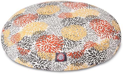 Majestic Pet Citrus Blooms Large Round Pet Bed