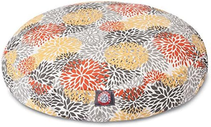 Majestic Pet Citrus Blooms Large Round Pet Bed