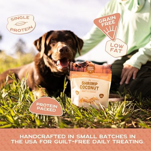 Smart Cookie Healthy Soft Dog Treats Variety Pack - Rabbit, Trout, Wild Boar, Duck & Shrimp - Grain Free Limited Ingredient Training Treats for Dogs with Sensitive Stomach & Allergies, Made in USA