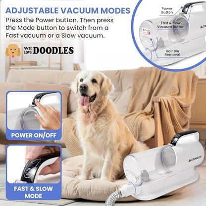 Dog Grooming Vacuum, Professional Use & Home Pet Grooming Vacuum for Dogs
