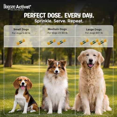 Dogsee Activet+ Freeze Dried Dog Food Topper with Yak Cheese Powder, Dog Supplement for Multi Vitamin, Boosting Immunity, Supports Growth, Improve Overall Health & Digestion (30 Sachets)
