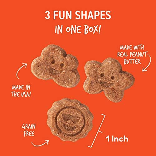 Cloud Star Wag More Bark Less Soft Chews Grain Free Dog Treats, Peanut Butter & Apples, 20 oz. Pouch