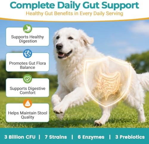 Probiotics for Dogs & Cats, 3 Billion CFU, 120 Soft Chews