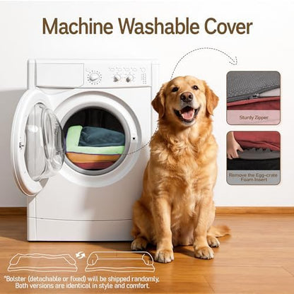 Comfort Expression Orthopedic XL Dog Bed for Large and Extra Large Dogs