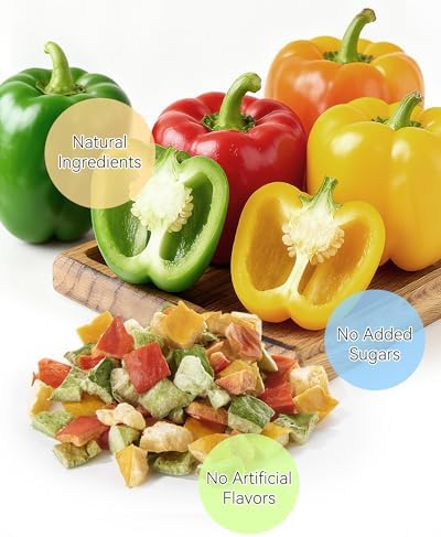 Niteangel Hamster Snack & Treats Toy - Freeze-Dried Sweet Pepper