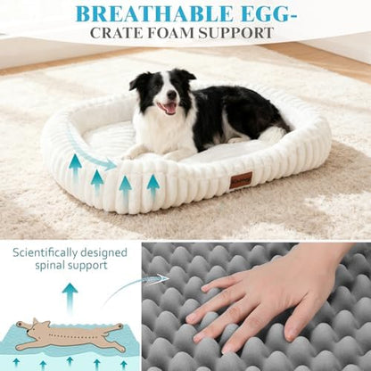Orthopedic Dog Bed, Washable XXL Dog Couch for Senior Dogs