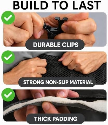 Dog Car Seat Protector, Back Seat Cover for Dogs, SUV & Car Seat Covers 56"
