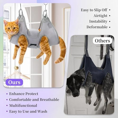 PatiencET Cat Grooming Hammock Kit