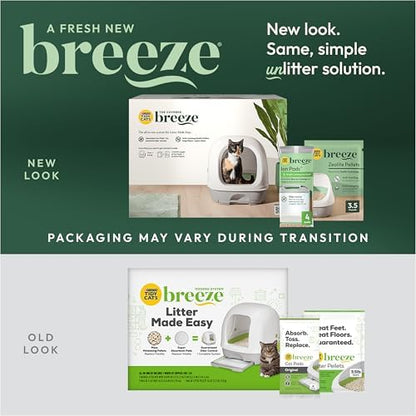 Purina Tidy Cats Breeze Covered Cat Litter Box System Kit