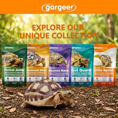 Gargeer 3oz Tortoise Juvenile Growth Support Supplement | Made in USA