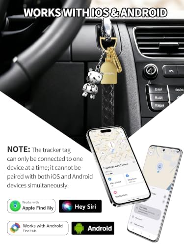 Smart Keychain Tracker (iOS & Android), Universal Car Key Chains Finder