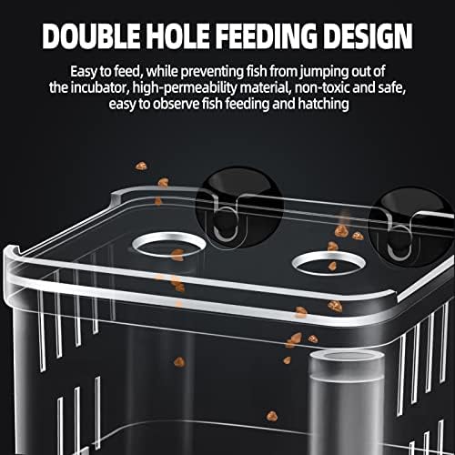 Aquarium Hatchery Incubator Breeding Box, Fish Tank Acrylic Isolation