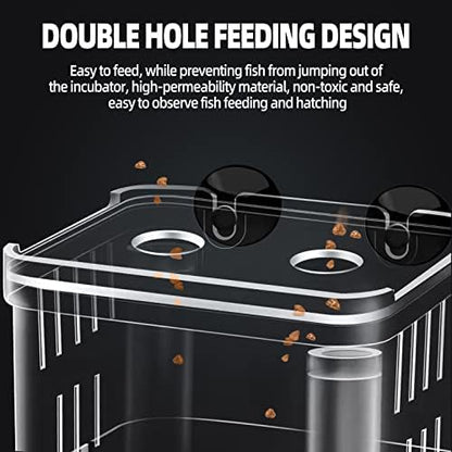 Aquarium Hatchery Incubator Breeding Box, Fish Tank Acrylic Isolation