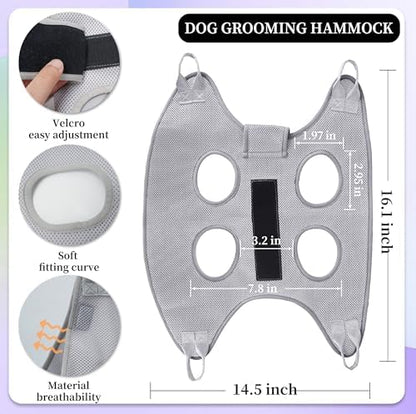 PatiencET Cat Grooming Hammock Kit