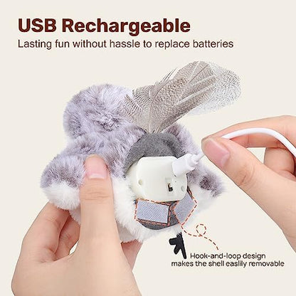 Potaroma Cat Toys 2 Pcs Flapping Sandpiper Pair-Mate