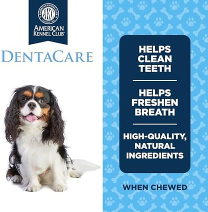 American Kennel Club Small Dentacare Bones, Mint Flavored, 21 Count (Pack of 2)
