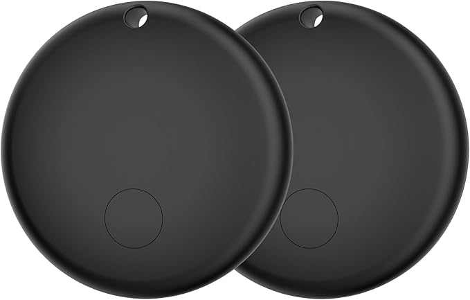 Mini Tags Smart Tracker Work with Apple Find My (iOS Only) 4-Pack, IP67 Waterproof, Keys Finder and Item Locator for Keys, Bags,Luggage and More (Not for Android)