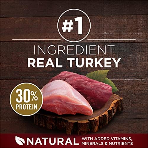 Purina ONE True Instinct Dry Dog Food, Real Turkey & Venison, 15 lb Bag