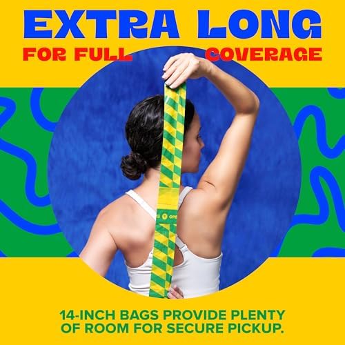 Dog Poop Bags Rolls 270 Count (18 Rolls) - 14" Long, Ultra-Thick, up to 300% Stronger Unscented Poop Bags for Dogs - Leak Proof Pet Waste Bags with 30% Plant-Derived Materials