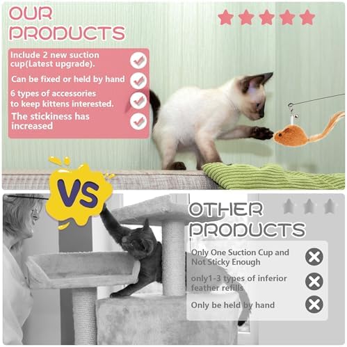 Interactive Bird Simulation Cat Toy Set