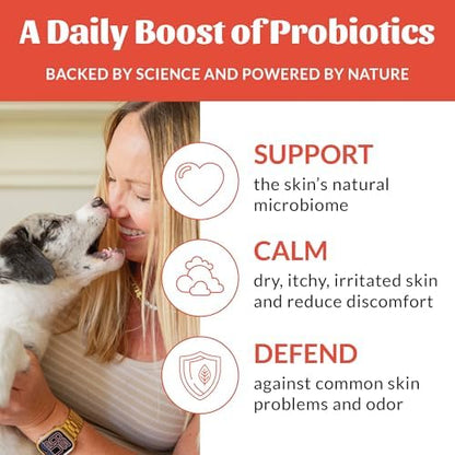 SKOUT'S HONOR Probiotic Itch Relief Spray for Dogs, 8 oz