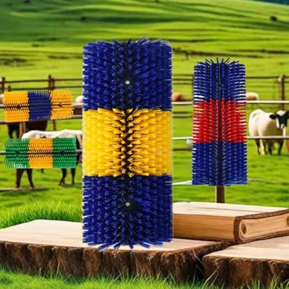 2PCS Livestock Scratching Brush Goat Scratching Post Horse Brush