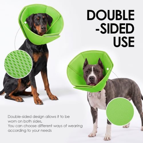 AOFITEE Soft Dog Cone Collar Anti-Lick, Dog Cone Alternative After Surgery