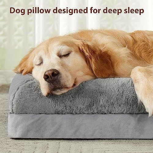 BFPETHOME Dog Beds for Small Dogs, Washable Dog Bed with Sides, Orthopedic Small Sized Soft Mats with Removable Cover & Waterproof Pet Mat for Pet